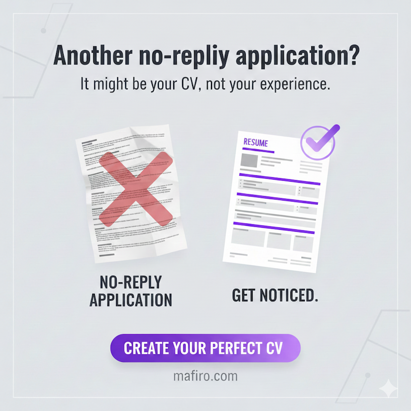 Another no-reply application? It might be your CV, not your experience
