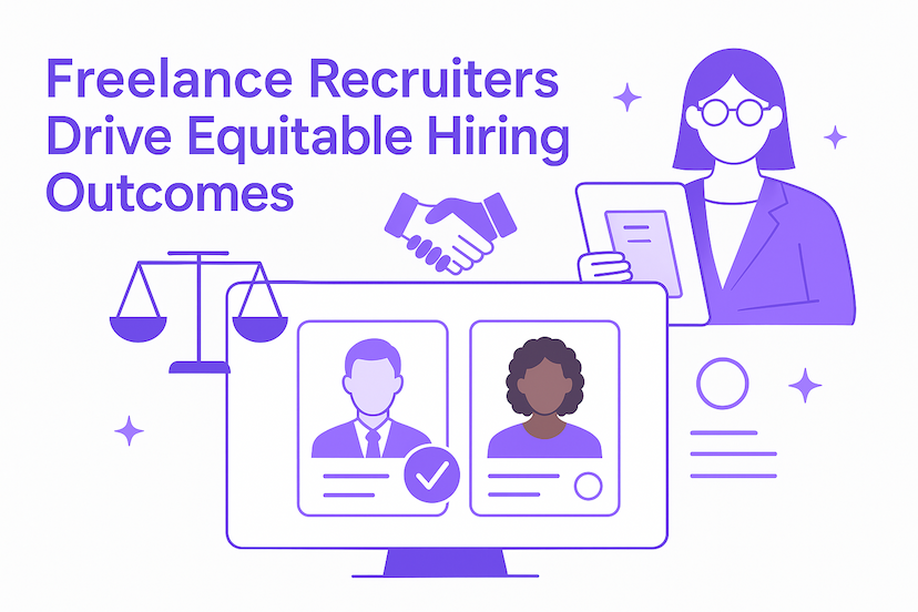 How freelance recruiters drive equitable hiring outcomes